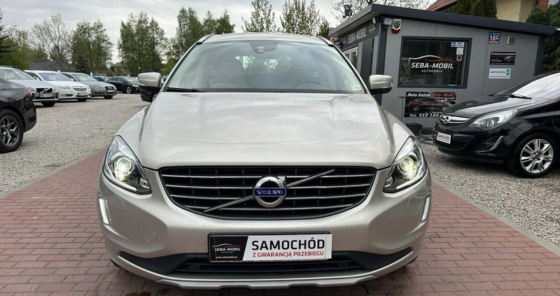 Volvo XC 60 cena 99800 przebieg: 122000, rok produkcji 2017 z Brwinów małe 466